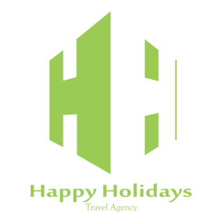 Happy Holidays Logo PNG Vector