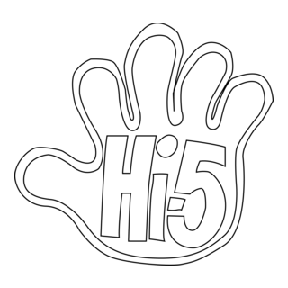 Hi 5 Logo PNG Vector