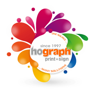 Hograph Print Logo PNG Vector