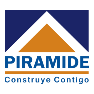 Ladrillos Piramide Logo PNG Vector