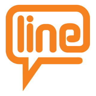 Line TV Logo PNG Vector