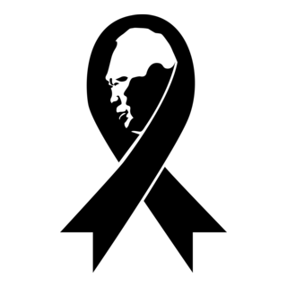 LKY Black Ribbon Logo PNG Vector