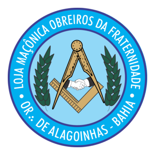 Loja Maçônica Obreiros Fraternidade Logo PNG Vector