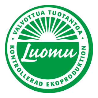 Luomu Logo PNG Vector