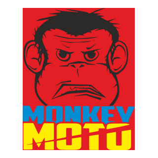 Monkey Moto Logo PNG Vector
