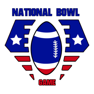 National Bowl Game Logo PNG Vector