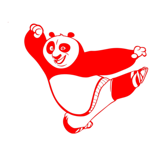 panda Logo PNG Vector