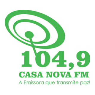 Rádio Casa Nova FM Logo PNG Vector