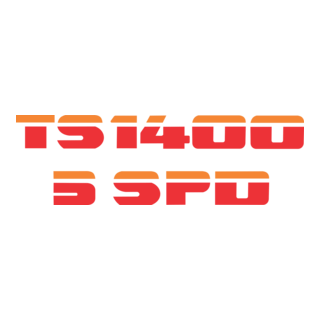 Renault 5 TS 1400 Logo PNG Vector