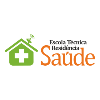Residência Saúde Horizontal Logo PNG Vector