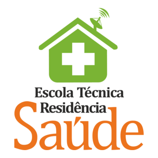 Residência Saúde Vertical Logo PNG Vector