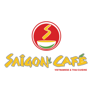 Saigon Cafe Logo PNG Vector