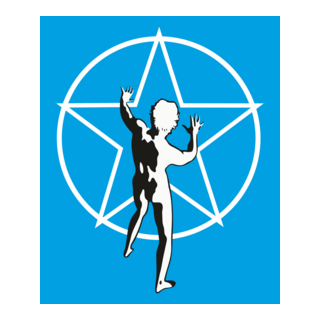 Star Man Logo PNG Vector