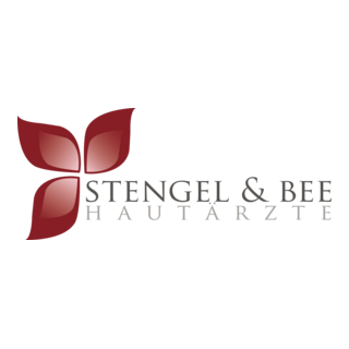 Stengel und Bee Logo PNG Vector