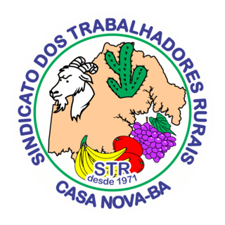STR Sindicato Trablhadores Rurais Casa Nova BA Logo PNG Vector