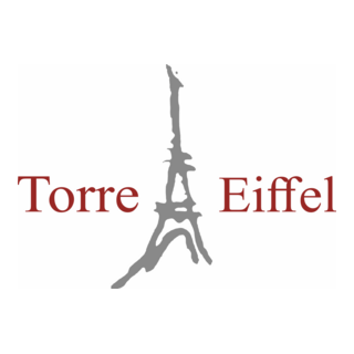 Torre Eiffel Logo PNG Vector