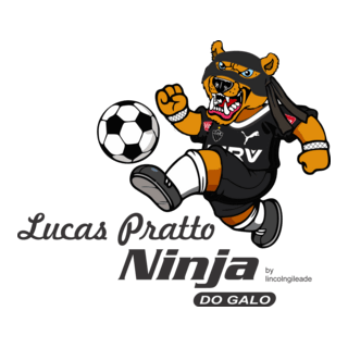 Urso Ninja Do Galo - Lucas Pratto Logo PNG Vector