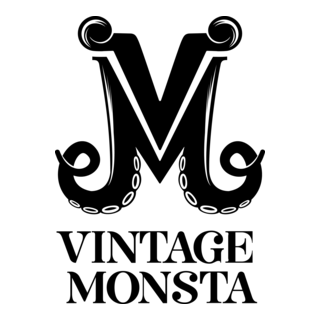 Vintage Monsta Logo PNG Vector