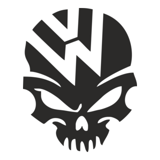Volkswagen Skull Logo PNG Vector