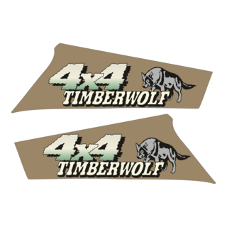 Yamaha Timberwolf 4X4 Logo PNG Vector