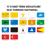 17 li ESKİ DEVLET BAYRAKLARI Logo PNG Vector