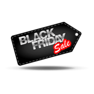 Black Friday tag Logo PNG Vector