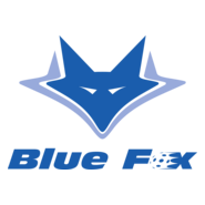 Blue Fox Logo PNG Vector