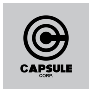 Capsule Corp. Pack Logo PNG Vector