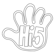 Hi 5 Logo PNG Vector