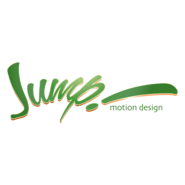 Jump Motion Design Logo PNG Vector