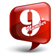 number 9 Logo PNG Vector