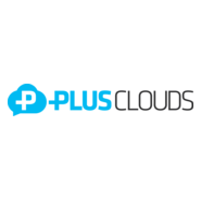 PlusClouds Cloud Computing Services Logo PNG Vector