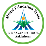 PP Savani School, Ankleshwar Logo PNG Vector