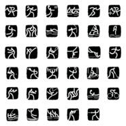 Summer Olympics 2008 pictograms Logo PNG Vector