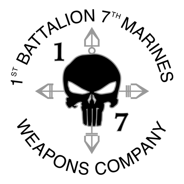 1st Battalion 7th Marines Logo PNG Vector