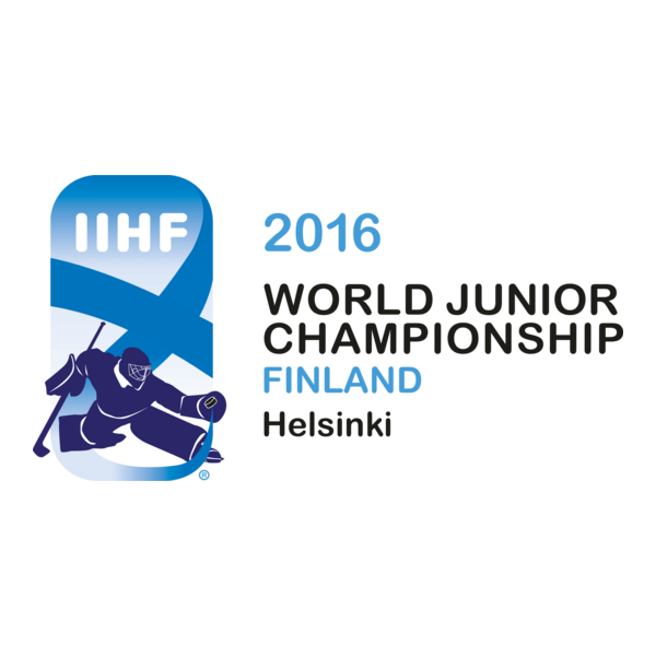 2016 IIHF World Junior Championship Logo PNG Vector