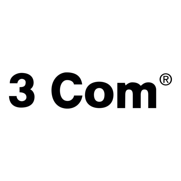 3 Com HP Logo PNG Vector
