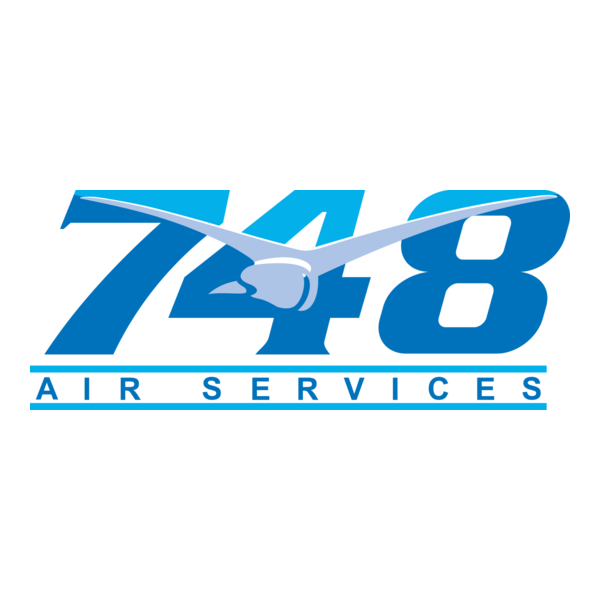 748 air services Logo PNG Vector