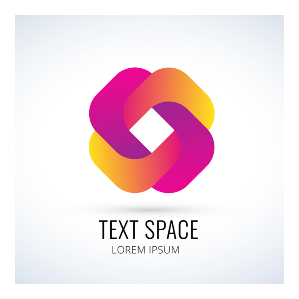 Abstract colorful style Logo PNG Vector