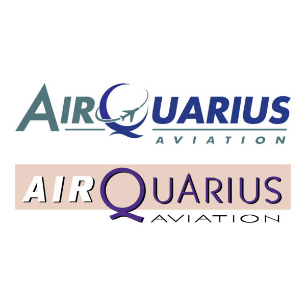 AirQuarius Aviation Logo PNG Vector