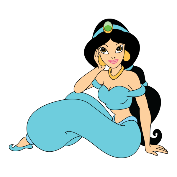 Aladdin Jasmin Logo PNG Vector