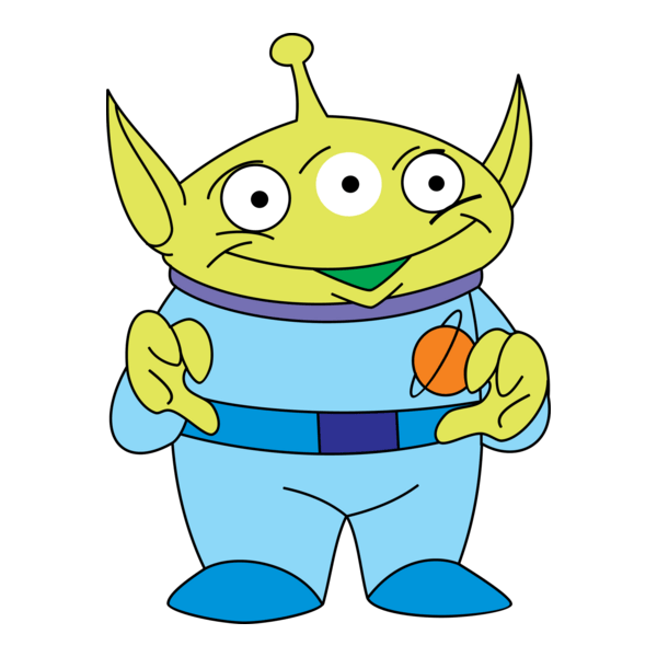 Alien toy story Logo PNG Vector