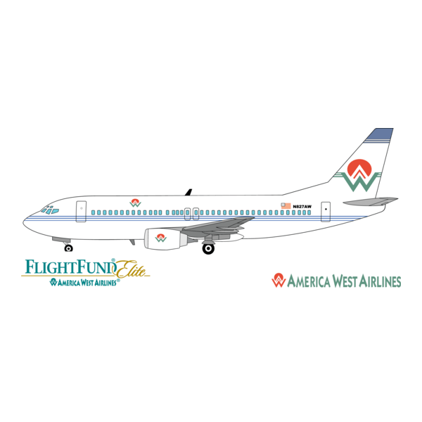 America West Airlines Logo PNG Vector