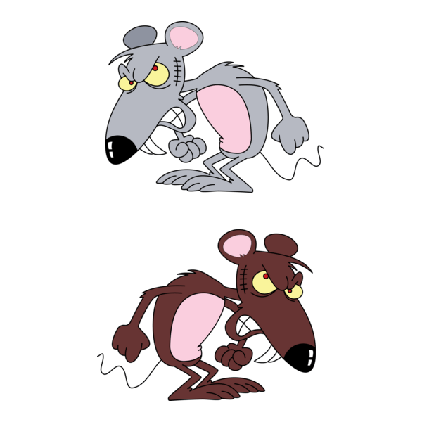 Angry rat Logo PNG Vector