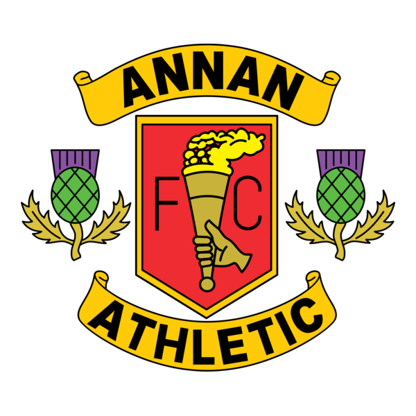 Annan athletic fc Schotland Logo PNG Vector