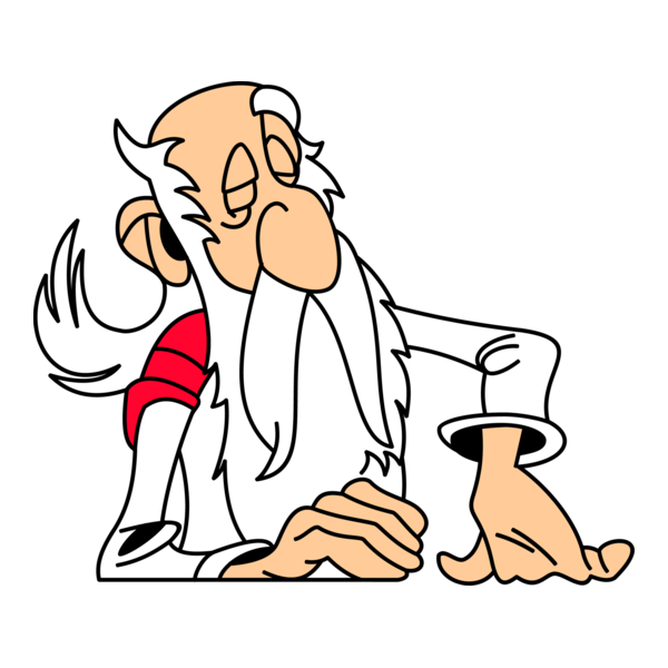 Asterix Druide Logo PNG Vector