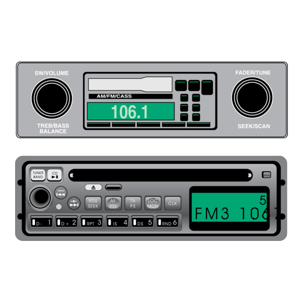 Autoradio Logo PNG Vector