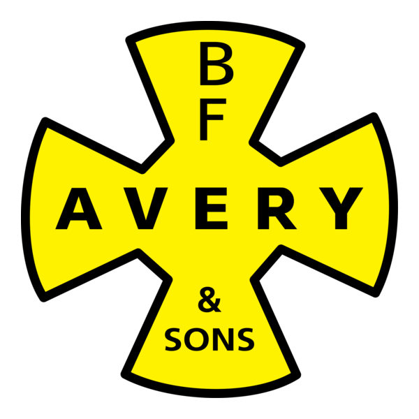 B F Avery Logo PNG Vector