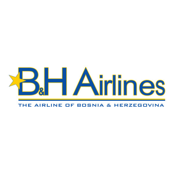 B & H airlines Logo PNG Vector