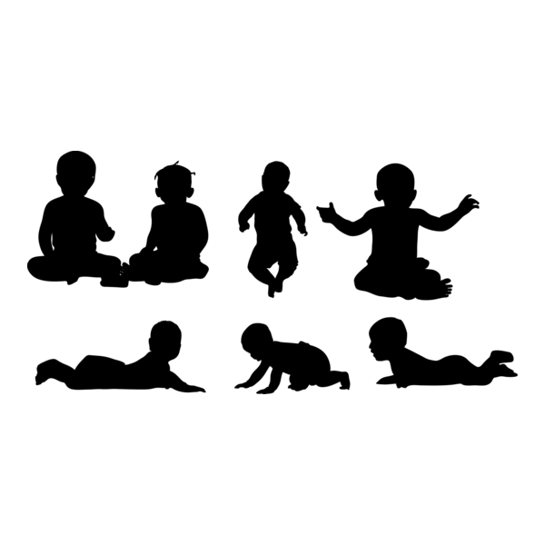 Baby Logo PNG Vector
